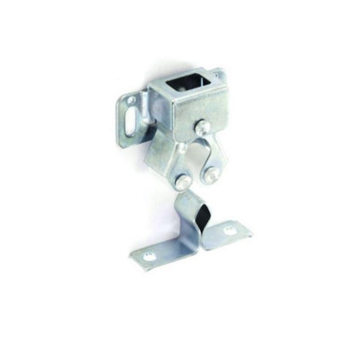 Securit Double Roller Cabinet Catch Silver (One Size) from B&Q