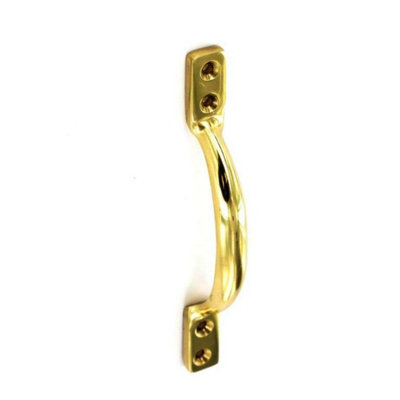  - Securit Br Sash Handle Gold (125mm)