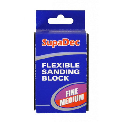 Supadec Sanding Block Black (One Size) from B&Q