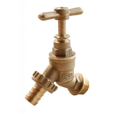 Oracstar Hose Union Br Plated Bib Tap Brown (0.5In X 0.7In) from B&Q