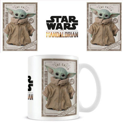  - Star Wars: The Mandalorian The Child Mug White/brown/green (One Size)