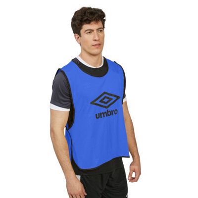  - Umbro Unisex Adult Training Bib Royal Blue/black (S-M)