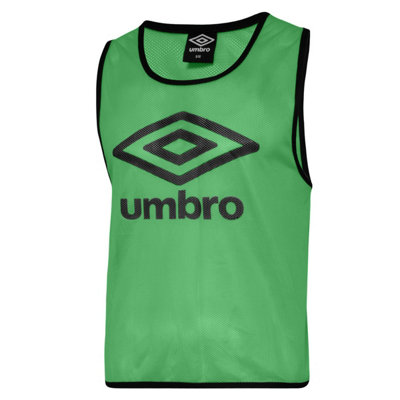  - Umbro Childrens/kids Training Bib Emerald/black (L-Xl)