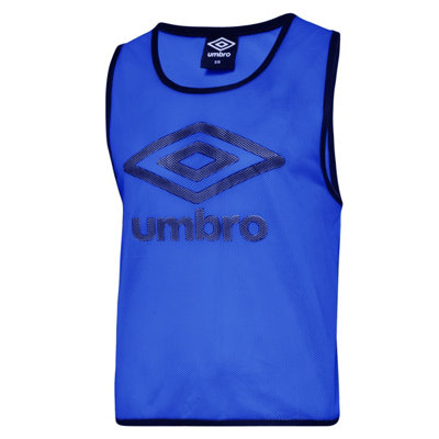  - Umbro Childrens/kids Training Bib Royal Blue/black (S-M)