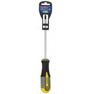 Supatool Pozi Head Screwdriver Black/yellow (150mm) from B&Q