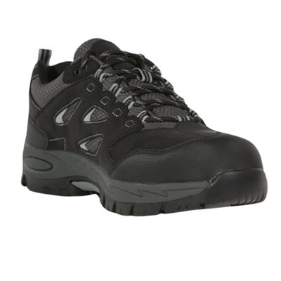 Regatta Mens Mudstone Safety Trainers /Granite (11 Uk) Black