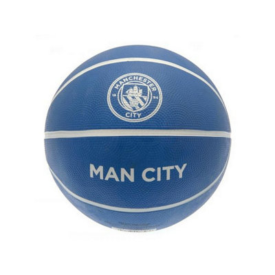 Manchester City Fc Crest Basketball Blue/white (7) from B&Q