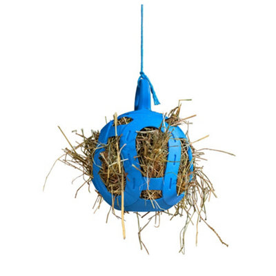 Horsemens Pride Jolly Horse Hay Ball Blue (One Size) from B&Q
