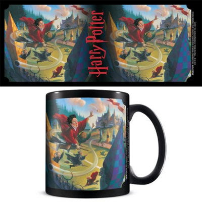 Harry Potter Quidditch Mug Black/yellow/blue (One Size) from B&Q
