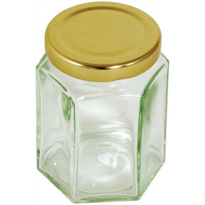 Tala Hexagon Preserving Jar Clear (One Size) from B&Q