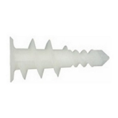 B&Q -  Plasterboard Fixing (Pack Of 12) White (One Size)