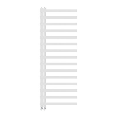 B&Q -  1600X600 mm Designer Heated Towel Rail Radiator Bathroom Central Heating Ladder Warmer White