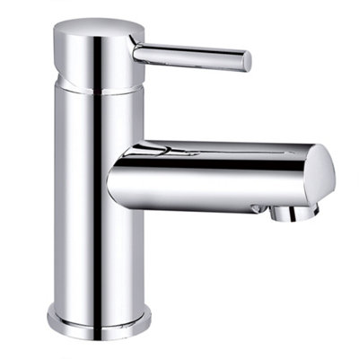 Sundaze Chrome Basin Sink Mixer Tap Modern Bathroom Lever Faucet from B&Q