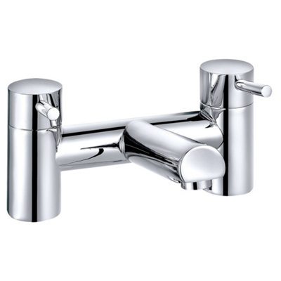Sundaze Chrome Bath Filler Mixer Tap Designer Bathroom Tub Lever Faucet from B&Q