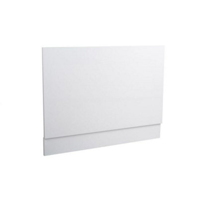 Sundaze Bath Panel Bathroom Moisture Resistant Wood Mdf End Bath Panels Gloss White 750mm from B&Q