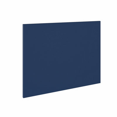 SunDaze Modern Bathroom L Shaped Bath Panels Mdf End Bath Panel 700mm Blue