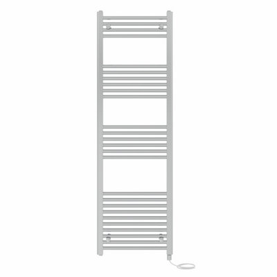 Right Radiators Prefilled Electric Straight Heated Towel Rail Bathroom Ladder Warmer RadsChrome 1600X500 mm from B&Q