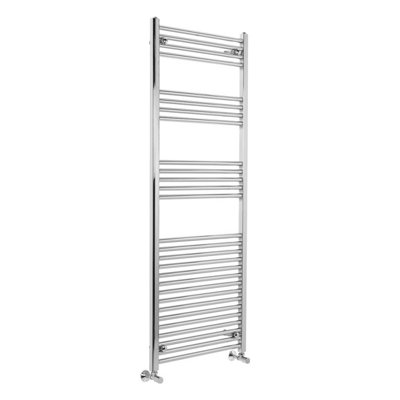 Right Radiators 1600X600 mm Vertical Straight Heated Towel Rail Radiator Ladder Warmer Chrome from B&Q