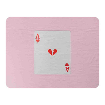 Andrew Lee Ace Of Broken Hearts Blanket / Default Title from B&Q