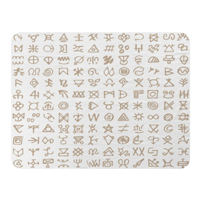 Andrew Lee Viking Ritual Symbols (Blanket) / Default Title from B&Q