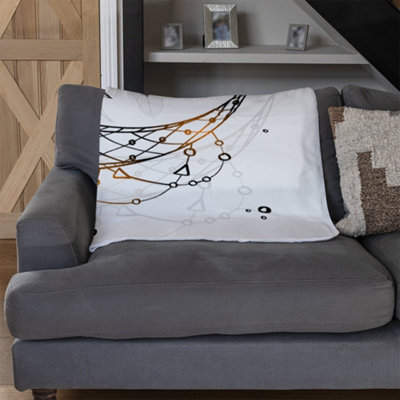 B&Q -  Dream Catcher With Crescent Moon (Blanket) / Default Title