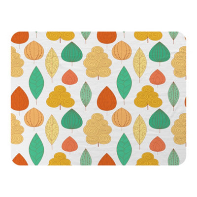 Andrew Lee Decorative Leaves (Blanket) / Default Title from B&Q