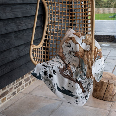 Andrew Lee Bronze Marble (Blanket) / Default Title from B&Q
