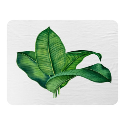 Andrew Lee Bunched Leaves (Blanket) / Default Title from B&Q