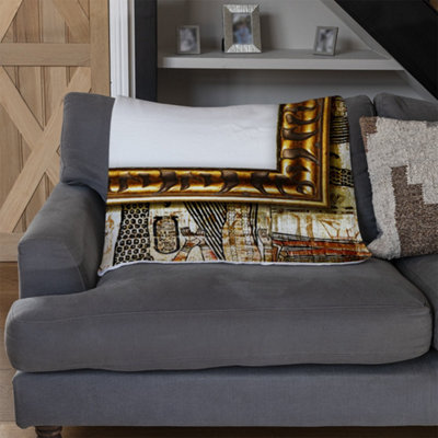 Andrew Lee Rustic Egyptian Frame (Blanket) / Default Title from B&Q