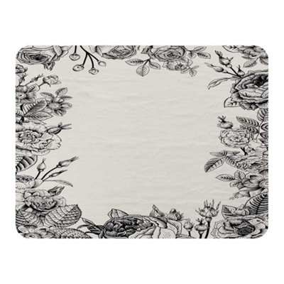 Andrew Lee Hand Drawn Roses (Blanket) / Default Title from B&Q
