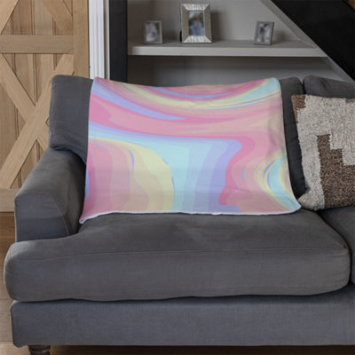 Andrew Lee Colorful Marble (Blanket) / Default Title from B&Q