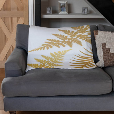 Andrew Lee Gold Fern (Blanket) / Default Title from B&Q