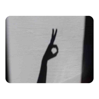 Andrew Lee Hand Silhouette Blanket / Default Title from B&Q