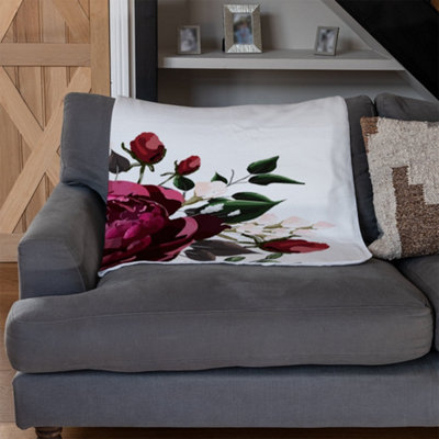 Andrew Lee Open Roses (Blanket) / Default Title from B&Q