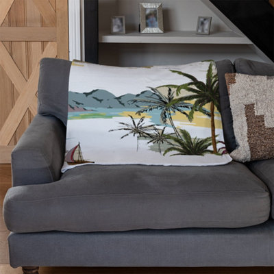 Andrew Lee Palm Trees (Blanket) / Default Title from B&Q