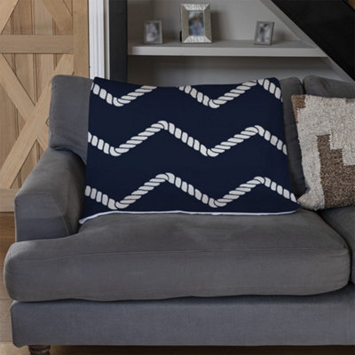 Andrew Lee Zig Zagged Rope (Blanket) / Default Title from B&Q