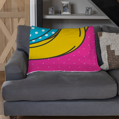 Andrew Lee Pop Art Banana (Blanket) / Default Title from B&Q