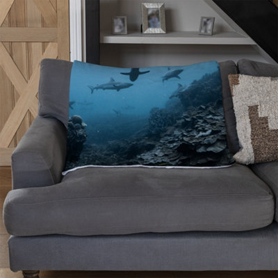 Andrew Lee Schooling Grey Reef SharksNingaloo ReefWestern Australia (Blanket) / Default Title from B&Q