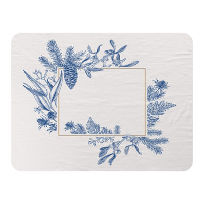 Andrew Lee Christmas Holiday Frame With Pine Branches (Blanket) / Default Title from B&Q