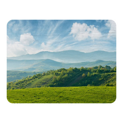 Andrew Lee Panorama Of Beautiful Countryside Of Romania (Blanket) / Default Title from B&Q