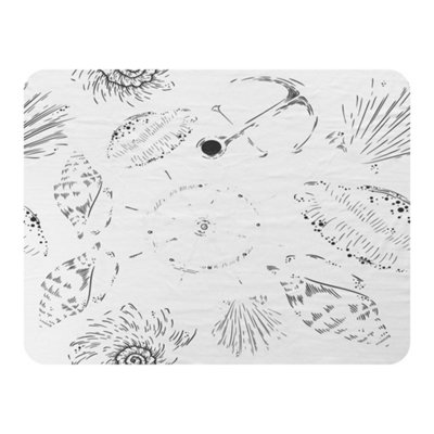 Andrew Lee Drawn Nautical Elements (Blanket) / Default Title from B&Q