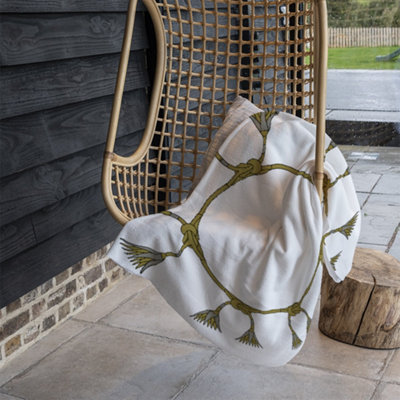 B&Q -  Ancient Egyptian Lotus Motifs (Blanket) / Default Title