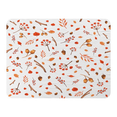 Andrew Lee Acorns & Leaves (Blanket) / Default Title from B&Q