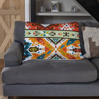 Andrew Lee Seamless Colorful Pattern In Tribal Style (Blanket) / Default Title from B&Q