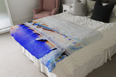 Andrew Lee London Eye Veiw Blue (Blanket) / Default Title from B&Q