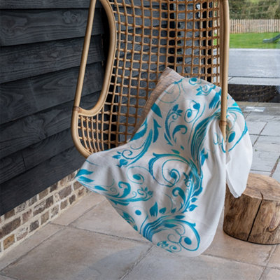Andrew Lee Swirls (Blanket) / Default Title from B&Q