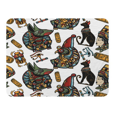 Andrew Lee Queen Cleopatra. History Background (Blanket) / Default Title from B&Q
