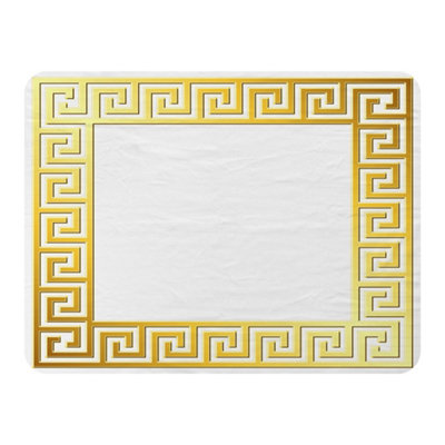 Andrew Lee Golden Greek Ornamental Frame (Blanket) / Default Title from B&Q