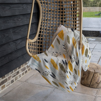 Andrew Lee Autumn Floral Illustrations (Blanket) / Default Title from B&Q