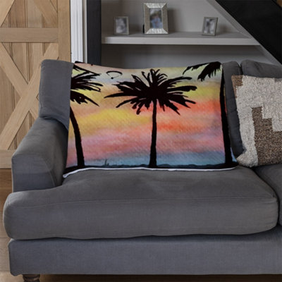 B&Q -  Palm Trees At Sunset (Blanket) / Default Title